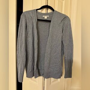 Amazon Basics Light Heathered Blue Sweater